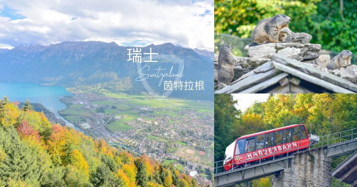 【瑞士自由行】茵特拉根 Interlaken景點及住宿推薦-搭纜車去哈德昆觀景台、動物園看羱羊